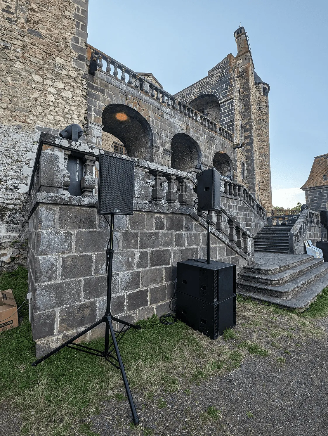 Ambiance lumineuse de mariage